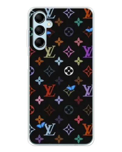 Чехол для Samsung Galaxy M16 с картинкой «Цветная монограмма LV» Чехол для Samsung Galaxy M16 с картинкой «Цветная монограмма LV»