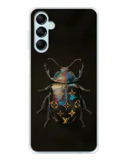 Чехол для Samsung Galaxy M16 с картинкой «LV — мраморный принт»