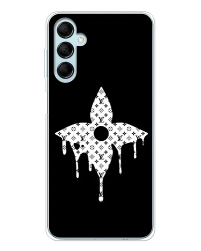 Чехол для Samsung Galaxy M16 с картинкой «Цветочная монограмма» Чехол для Samsung Galaxy M16 с картинкой «Цветочная монограмма»