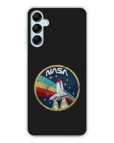 Чехол для Samsung Galaxy M16 с картинкой «NASA — эмблема миссии»