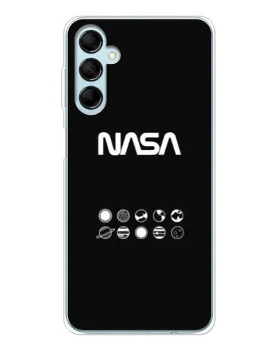 Чехол для Samsung Galaxy M16 с картинкой «NASA — технический принт»