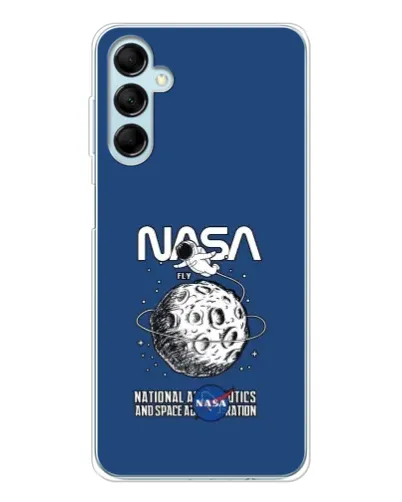 Чехол для Samsung Galaxy M16 с картинкой «NASA — лунная миссия»