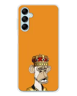 Чехол для Samsung Galaxy M16 с картинкой «Золотая обезьяна Bored Ape»