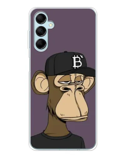 Чехол для Samsung Galaxy M16 с картинкой «Bored Ape в кепке» Чехол для Samsung Galaxy M16 с картинкой «Bored Ape в кепке»