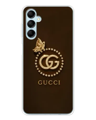 Чохол для Samsung Galaxy M16 з картинкою «Gucci — золотий метелик» Чохол для Samsung Galaxy M16 з картинкою «Gucci — золотий метелик»