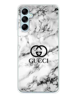 Чохол для Samsung Galaxy M16 з картинкою «Gucci — мармуровий шик»
