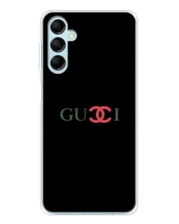 Чохол для Samsung Galaxy M16 з картинкою «Gucci — червоний градієнт»
