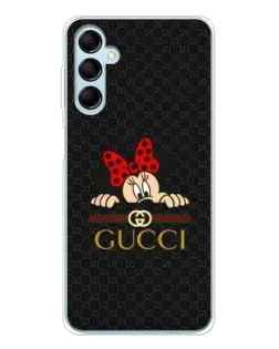 Чохол для Samsung Galaxy M16 з картинкою «Мінні Маус Gucci — чорний»