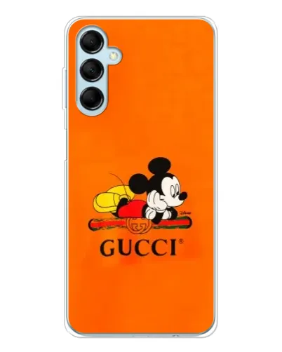 Чохол для Samsung Galaxy M16 з картинкою «Міккі Маус Gucci — помаранч» Чохол для Samsung Galaxy M16 з картинкою «Міккі Маус Gucci — помаранч»