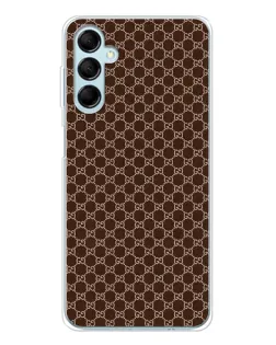 Чохол для Samsung Galaxy M16 з картинкою «Gucci — шоколадна сітка»
