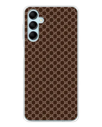 Чохол для Samsung Galaxy M16 з картинкою «Gucci — шоколадна сітка» Чохол для Samsung Galaxy M16 з картинкою «Gucci — шоколадна сітка»