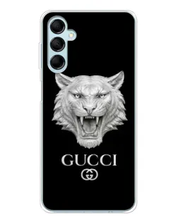 Чохол для Samsung Galaxy M16 з картинкою «Gucci — срібний лев»