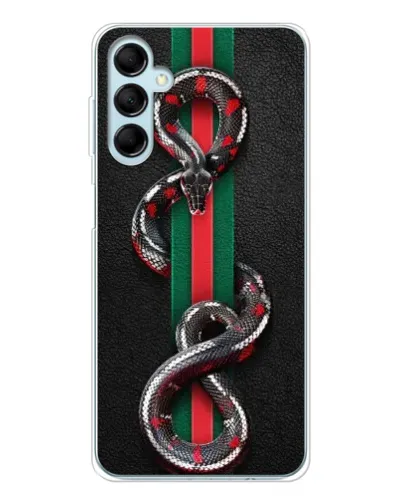 Чохол для Samsung Galaxy M16 з картинкою «Gucci — змія на смузі» Чохол для Samsung Galaxy M16 з картинкою «Gucci — змія на смузі»