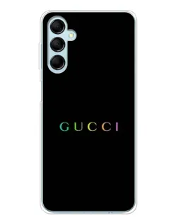 Чохол для Samsung Galaxy M16 з картинкою «Gucci — неоновий мінімалізм»