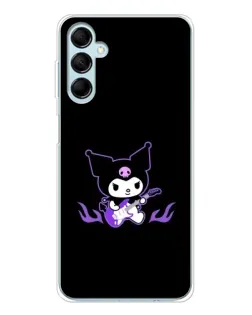 Чехол для Samsung Galaxy M16 с картинкой «Электрическая Kuromi» Чехол для Samsung Galaxy M16 с картинкой «Электрическая Kuromi»
