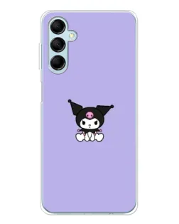 Чехол для Samsung Galaxy M16 с картинкой «Kuromi — фиолетовый минимализм» Чехол для Samsung Galaxy M16 с картинкой «Kuromi — фиолетовый минимализм»