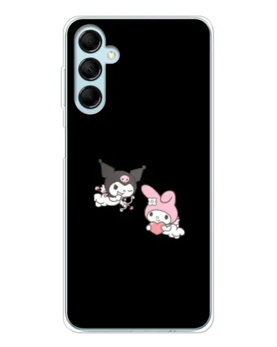 Чехол для Samsung Galaxy M16 с картинкой «My Melody и Kuromi»