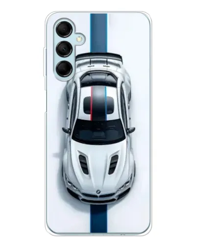 Чехол для Samsung Galaxy M16 с картинкой «Вид сверху — BMW M»