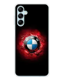 Чехол для Samsung Galaxy M16 с картинкой «Логотип BMW — вспышка»