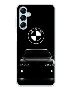 Чехол для Samsung Galaxy M16 с картинкой «BMW — взгляд из темноты»