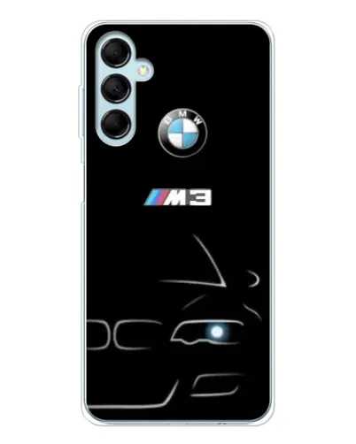 Чехол для Samsung Galaxy M16 с картинкой «Минималистичный принт BMW M3»