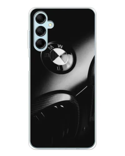 Чехол для Samsung Galaxy M16 с картинкой «Эмблема BMW — макро»