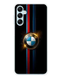 Чехол для Samsung Galaxy M16 с картинкой «BMW M-Power неон»