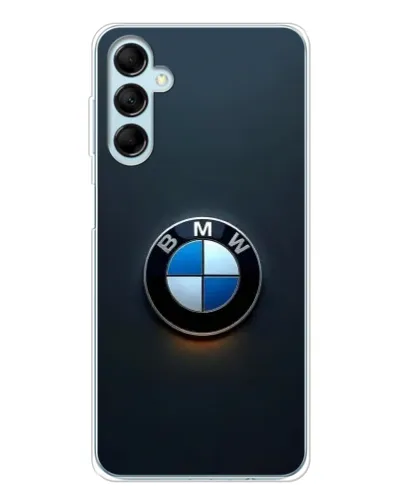Чехол для Samsung Galaxy M16 с картинкой «Логотип BMW — минимализм»