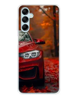 Чехол для Samsung Galaxy M16 с картинкой «Осенняя BMW M4»