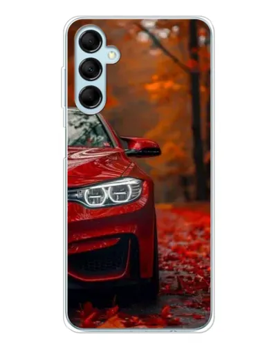 Чехол для Samsung Galaxy M16 с картинкой «Осенняя BMW M4»