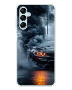 Чехол для Samsung Galaxy M16 с картинкой «BMW M-Power — абстракция»