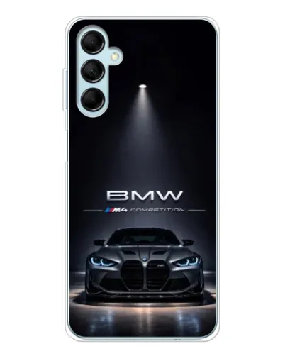 Чехол для Samsung Galaxy M16 с картинкой «BMW сквозь ночной город» Чехол для Samsung Galaxy M16 с картинкой «BMW сквозь ночной город»