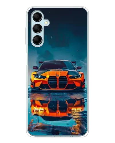 Чехол для Samsung Galaxy M16 с картинкой «BMW — золотая эмблема» Чехол для Samsung Galaxy M16 с картинкой «BMW — золотая эмблема»