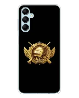 Чехол для Samsung Galaxy M16 с картинкой «PUBG — оранжевый градиент» Чехол для Samsung Galaxy M16 с картинкой «PUBG — оранжевый градиент»