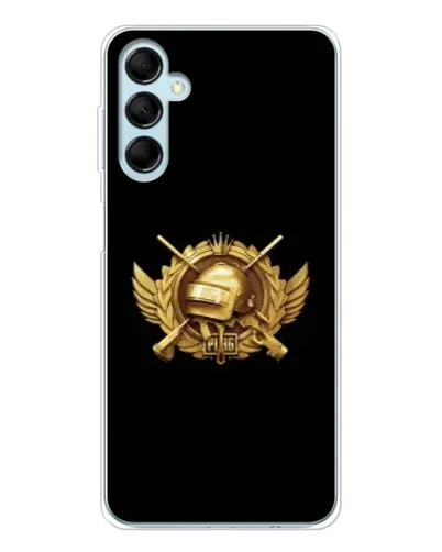 Чехол для Samsung Galaxy M16 с картинкой «PUBG — оранжевый градиент»