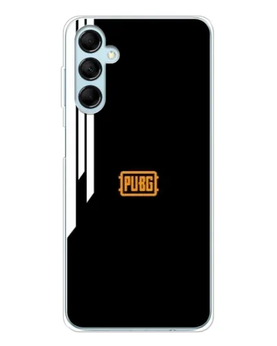 Чехол для Samsung Galaxy M16 с картинкой «PUBG — вертикальные линии»