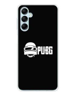 Чехол для Samsung Galaxy M16 с картинкой «PUBG — классический лого»