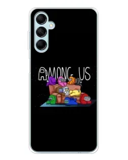 Чехол для Samsung Galaxy M16 с картинкой «Логотип Among Us» Чехол для Samsung Galaxy M16 с картинкой «Логотип Among Us»