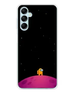 Чехол для Samsung Galaxy M16 с картинкой «Одинокий герой на планете» Чехол для Samsung Galaxy M16 с картинкой «Одинокий герой на планете»