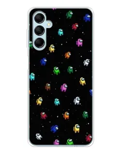 Чехол для Samsung Galaxy M16 с картинкой «Экипаж Among Us» Чехол для Samsung Galaxy M16 с картинкой «Экипаж Among Us»