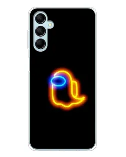 Чехол для Samsung Galaxy M16 с картинкой «Among Us неоновое сияние» Чехол для Samsung Galaxy M16 с картинкой «Among Us неоновое сияние»
