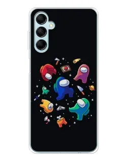 Чехол для Samsung Galaxy M16 с картинкой «Among Us космос»
