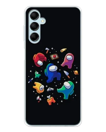 Чехол для Samsung Galaxy M16 с картинкой «Among Us космос»