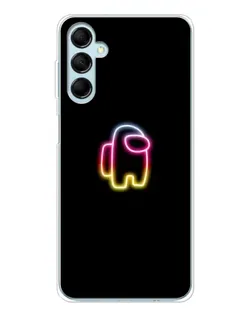 Чехол для Samsung Galaxy M16 с картинкой «Among Us градиент»