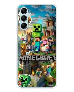 Чехол для Samsung Galaxy M16 с картинкой «Замок Minecraft» Чехол для Samsung Galaxy M16 с картинкой «Замок Minecraft»