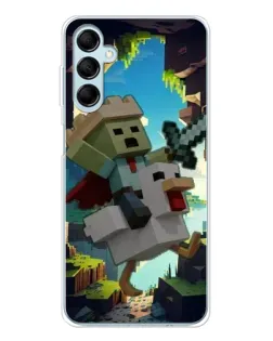 Чехол для Samsung Galaxy M16 с картинкой «Стив и гусь» Чехол для Samsung Galaxy M16 с картинкой «Стив и гусь»