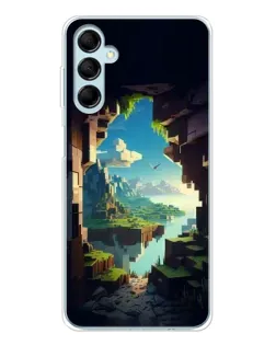 Чехол для Samsung Galaxy M16 с картинкой «Вид из пещеры»