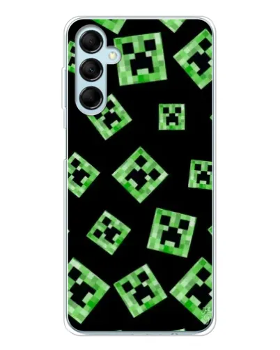 Чехол для Samsung Galaxy M16 с картинкой «Паттерн с криперами» Чехол для Samsung Galaxy M16 с картинкой «Паттерн с криперами»