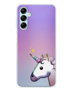 Чехол для Samsung Galaxy M16 с картинкой «Единорог градиент»