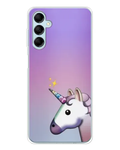Чехол для Samsung Galaxy M16 с картинкой «Единорог градиент» Чехол для Samsung Galaxy M16 с картинкой «Единорог градиент»